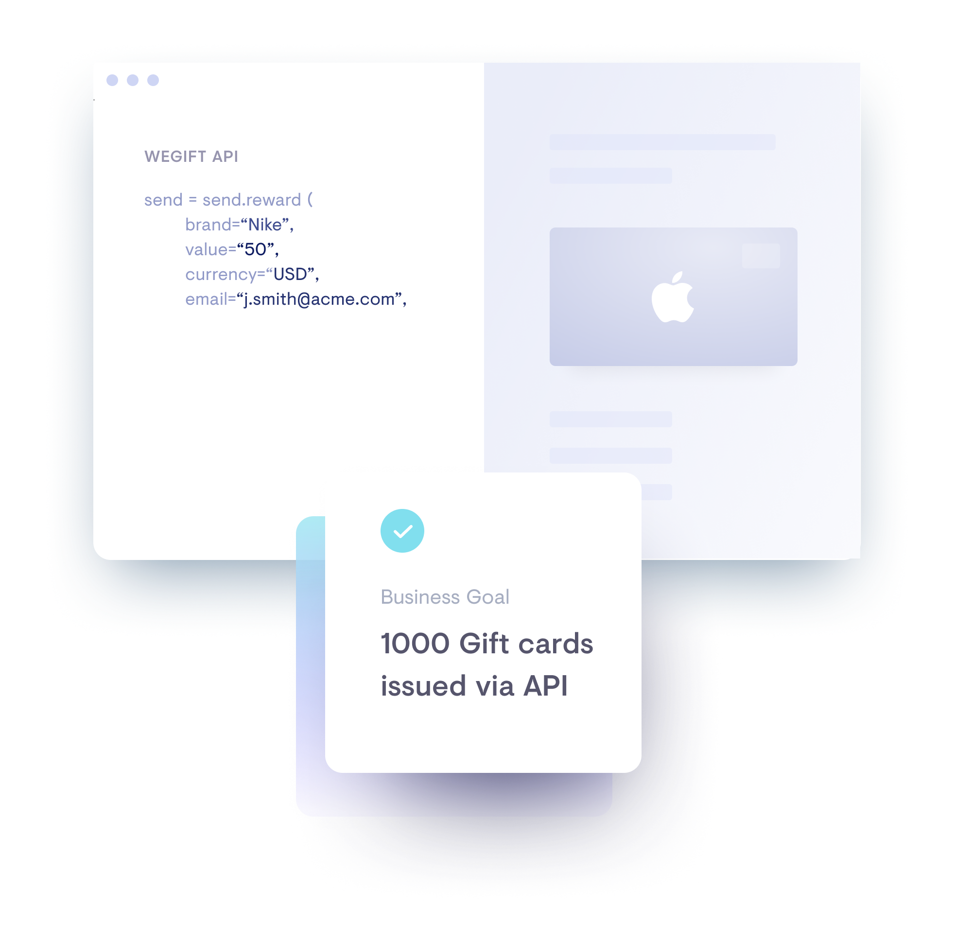 Gift card API